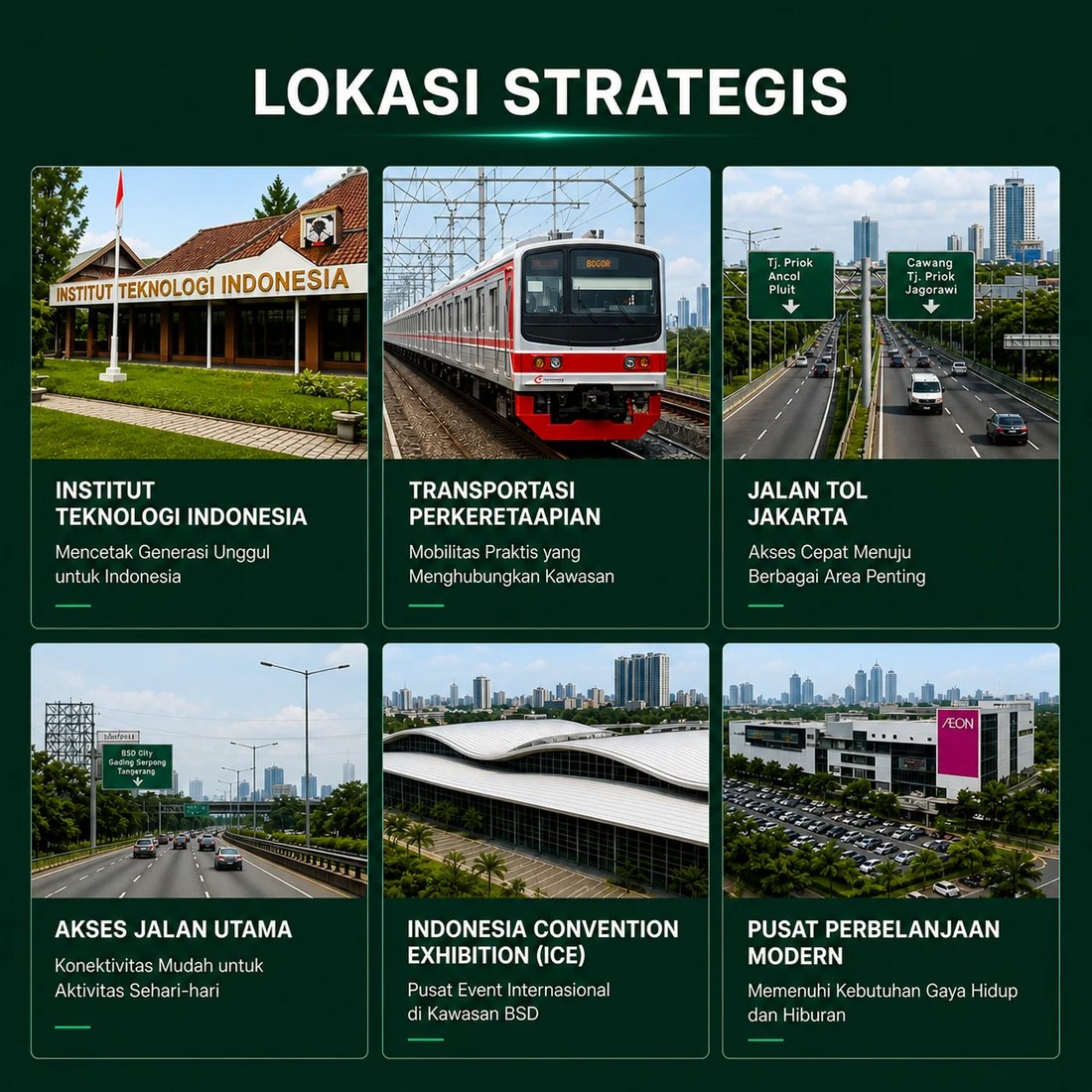 Lokasi strategis Serpong Natura City
